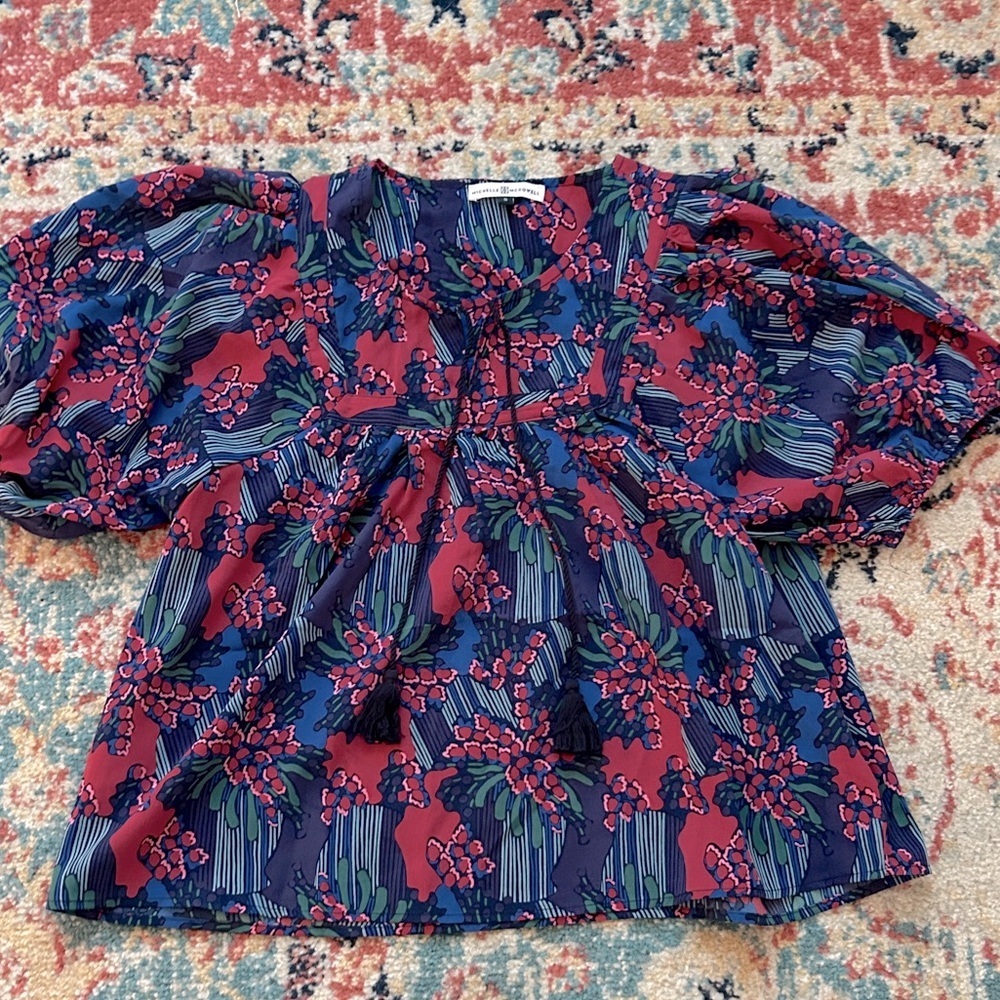 NWOT Michelle McDowell Penny blouse
